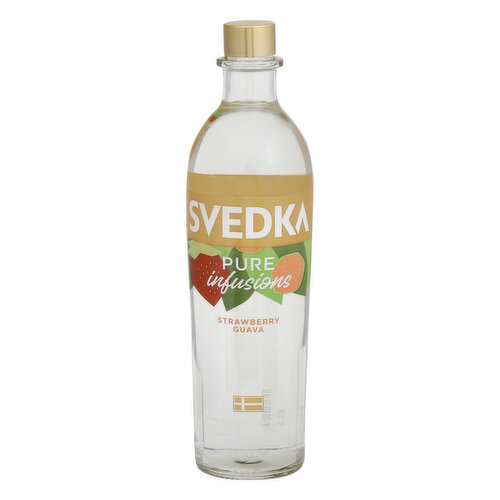 Svedka Pure Infusions Vodka, Strawberry Guava