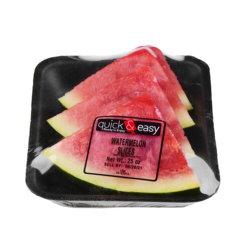 Quick & Easy Watermelon Slices
