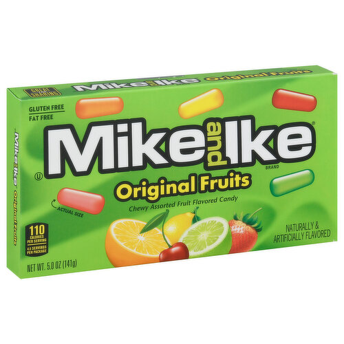 Mike and Ike Candy, Original Fruits