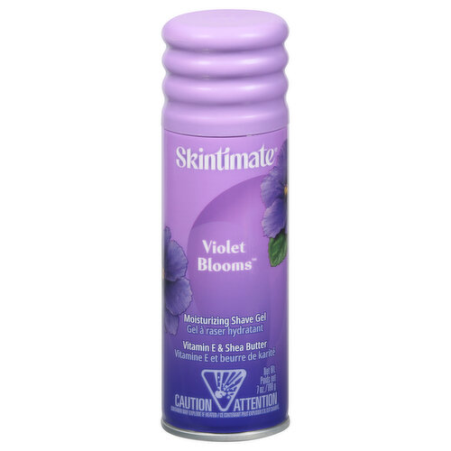 Skintimate Shave Gel, Violet Blooms, Moisturizing