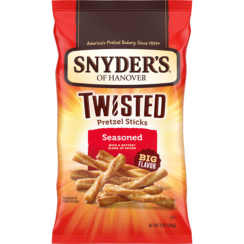 Snyder's of Hanover® Seasoned Twisted Pretzel Sticks