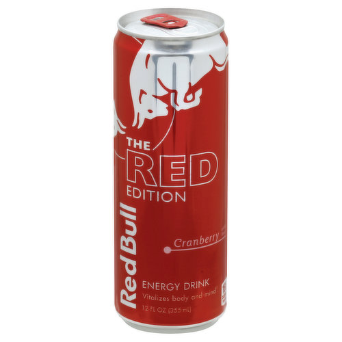Red Bull Energy Drink, The Red Edition, Cranberry
