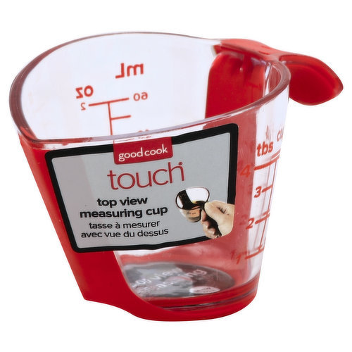 Good Cook Touch Measuring Cup, Top View, 1/4 Cup