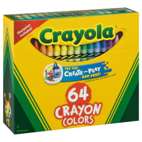 Crayola Crayon Colors, Nontoxic