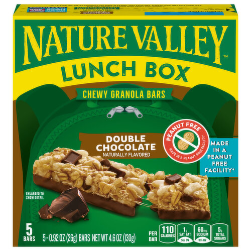 Nature Valley Granola Bars, Chewy, Double Chocolate