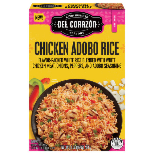 Del Corazón Chicken Adobo Rice