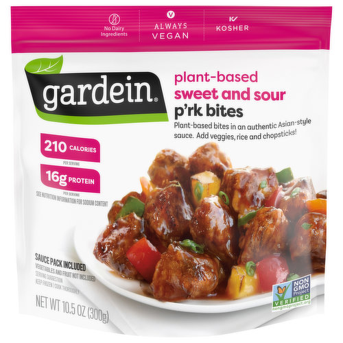 Gardein P'rk Bites, Plant-Based, Sweet and Sour