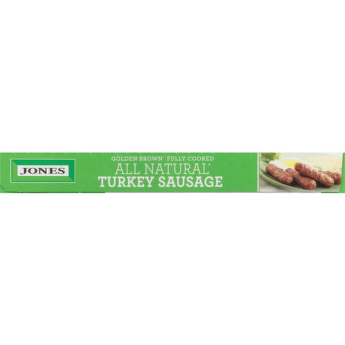 Jones Dairy Farm Sausages Links, Turkey, Golden Brown