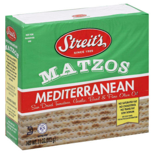 Streit's Matzos, Mediterranean