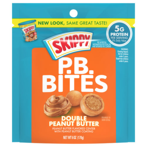 Skippy P.B. Bites, Double Peanut Butter
