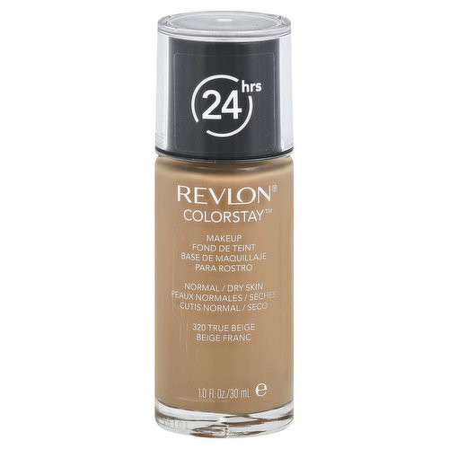 Revlon ColorStay Makeup, Natural Finish, True Beige 320, SPF 20
