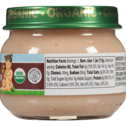 Organic turkey cheap baby food