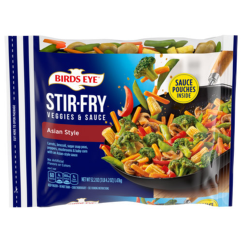 Birds Eye Asian Style Stir Fry Vegetables Frozen Vegetables