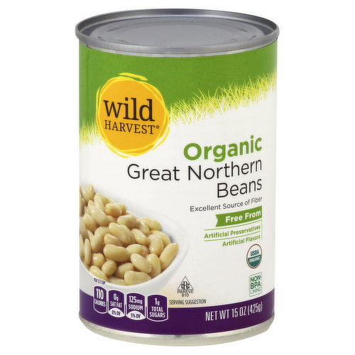 Wild Harvest Great Northern Beans, Organic