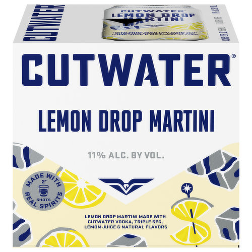 Cutwater Martini, Lemon Drop