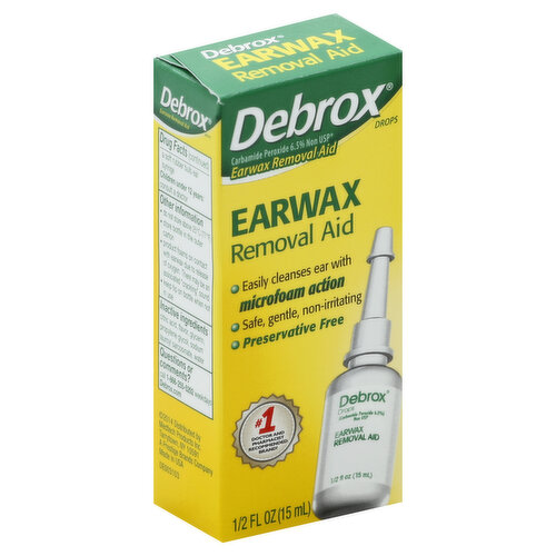 Debrox Earwax Removal Aid, Drops