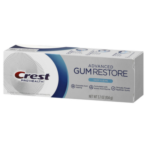 crest gum restore active ingredients