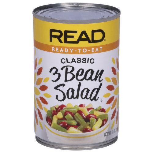 Read Salad, Classic, Ready-to-Eat, 3 Bean