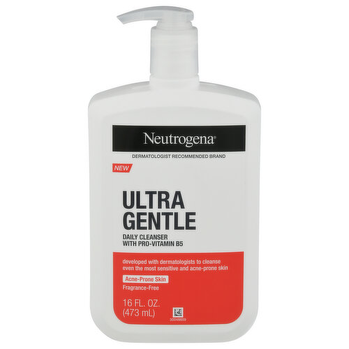 Neutrogena Daily Cleanser, Ultra Gentle, Acne-Prone Skin