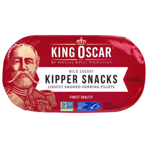 King Oscar Kipper Snacks, Wild Caught