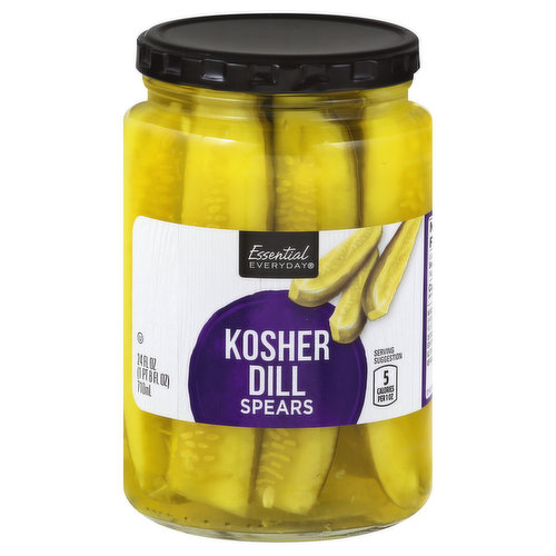 Essential Everyday Kosher Dill, Spears