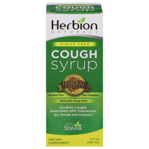 Herbion Naturals Cough Syrup, Herbal Formula