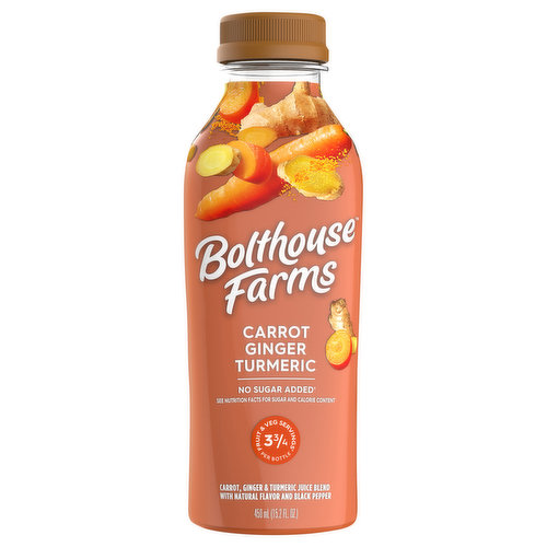 Bolthouse Farms Juice Blend, Carrot Ginger Turmeric