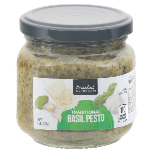 Essential Everyday Basil Pesto, Traditional