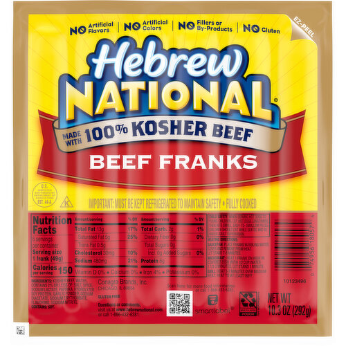Hebrew National Beef Franks
