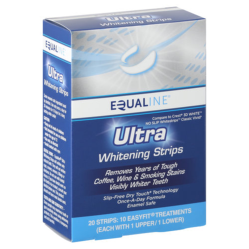 Equaline Strips, Whitening, Ultra