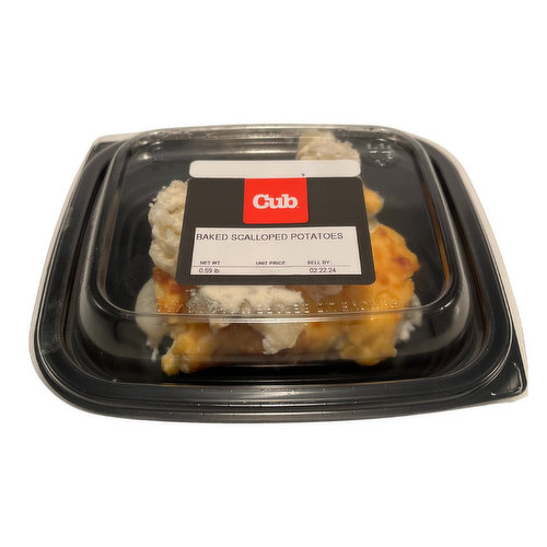 Cub Scalloped Potatoes, Cold