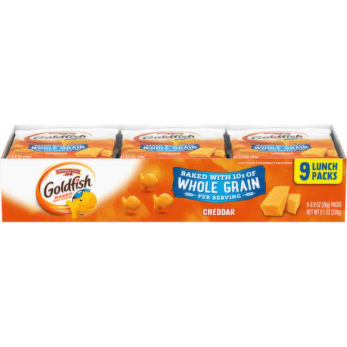 Pepperidge Farm® Goldfish® Baked with Whole Grain Baked with Whole Grain Cheddar Crackers