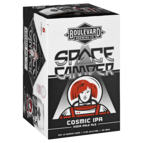 Boulevard Brewing Co. Space Camper Beer, India Pale Ale, Cosmic IPA