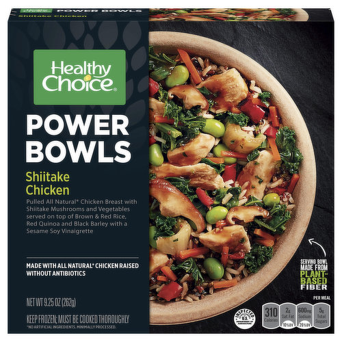Healthy Choice Power Bowls Shiitake Chicken