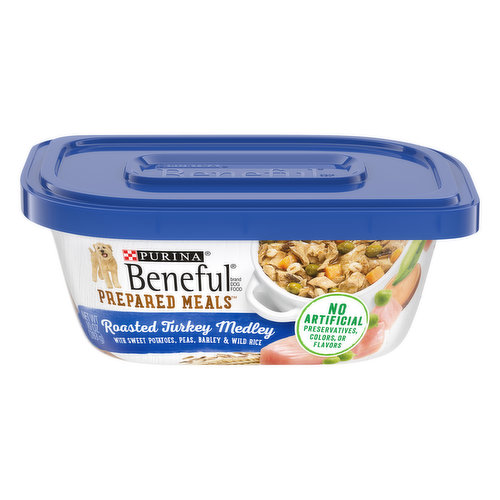 Beneful Prepared Meals Dog Food, Roasted Turkey Medley