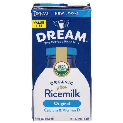 Dream Ricemilk, Original, Organic, Value Size