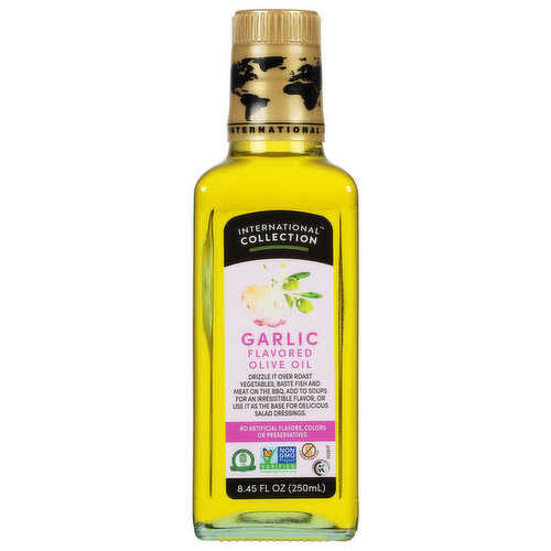 International Collection Olive Oil, Garlic Flavored
