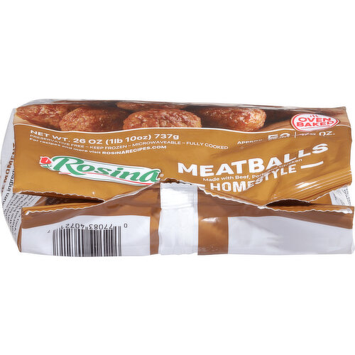 Rosina Meatballs, Homestyle