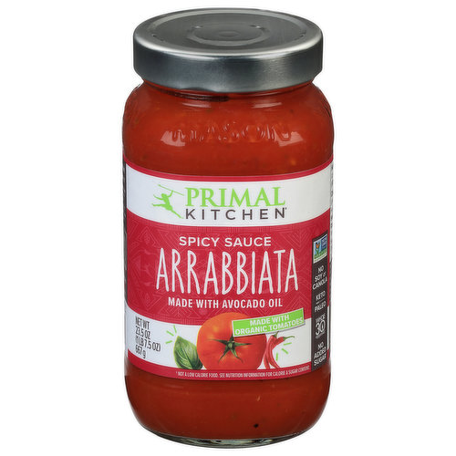 Primal Kitchen Spicy Sauce, Arrabbiata