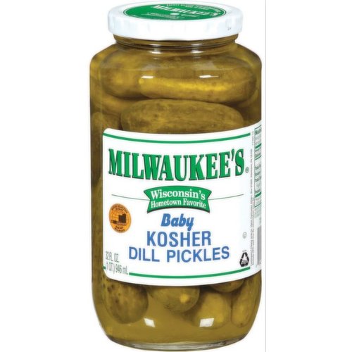 Milwaukee's Baby Kosher Dill Pickles