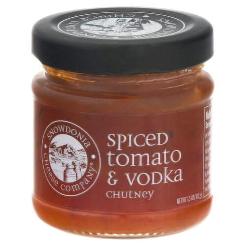 Snowdonia Cheese Company Chutney, Tomato & Vodka, Spiced