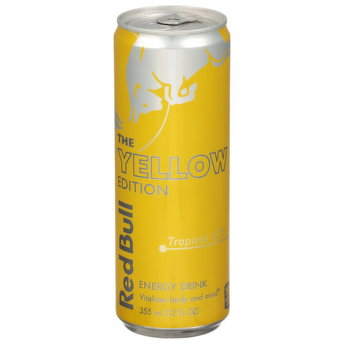 Red Bull The Yellow Edition Energy Drink, Tropical