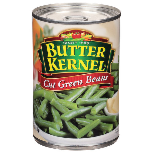 Butter Kernel Green Beans, Cut