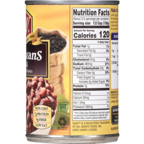 S&W Black Chili Beans