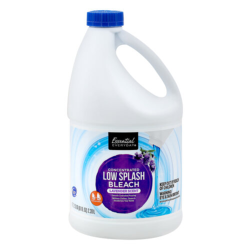 Essential Everyday Bleach, Low Splash, Concentrated, Lavender Scent