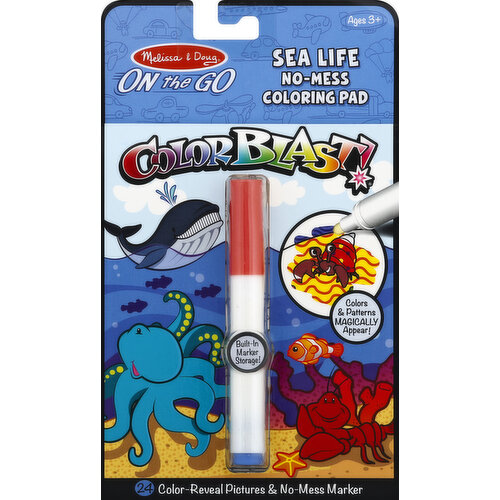 Melissa & Doug- Color Blast! No-Mess Coloring Pad