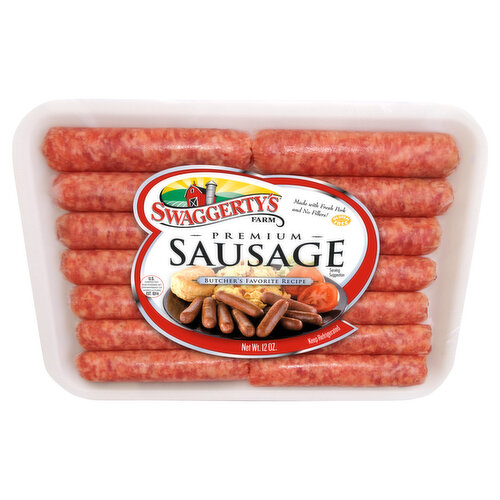 Swaggerty's Farm Butcher's Favorite Recipe Sausage Links, Premium, Butcher's Favorite Recipe