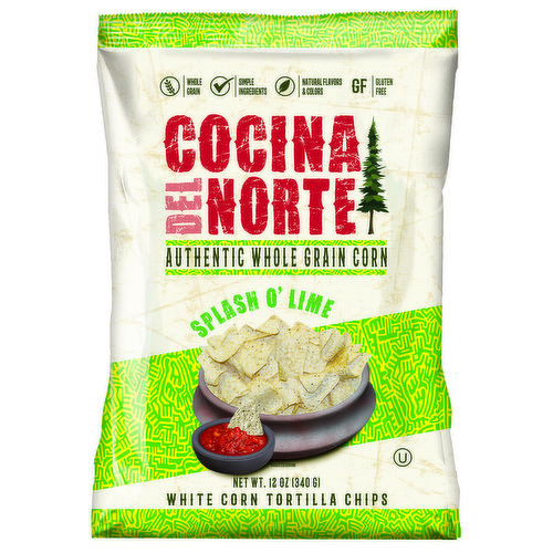 Old Dutch Cocina Del Norte Hint of Lime Tortilla Chips