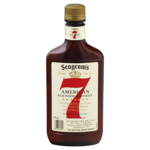 Seagram's Whiskey, American, Blended