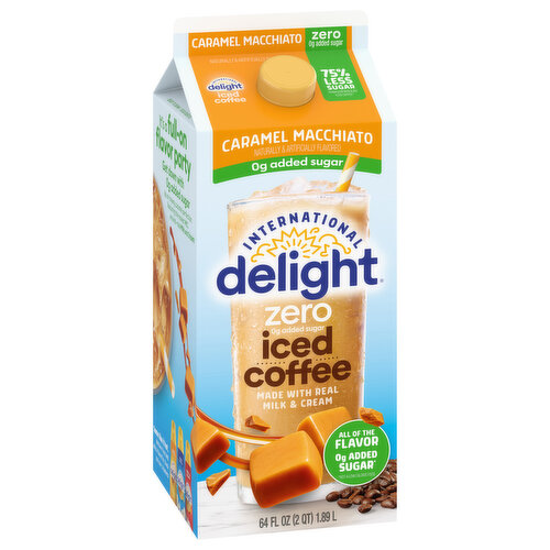 【Caramel Macchiato】 Starbucks Zero Added Sugar Caramel Macchiato Coffee Creamer
